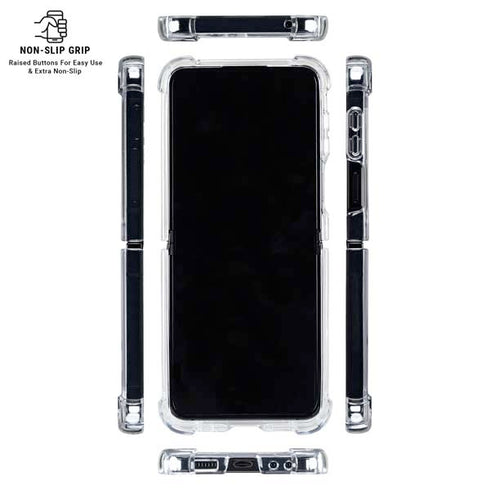 Marvel Guardians of the Galaxy Hero Squad Galaxy Z Flip6 Clear Case